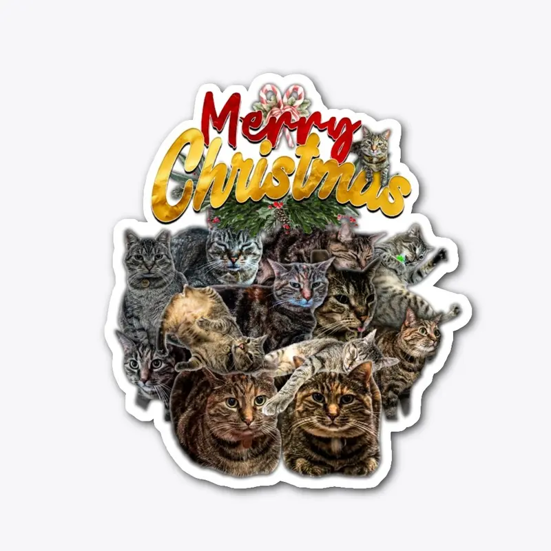 Merry Christmas Cat